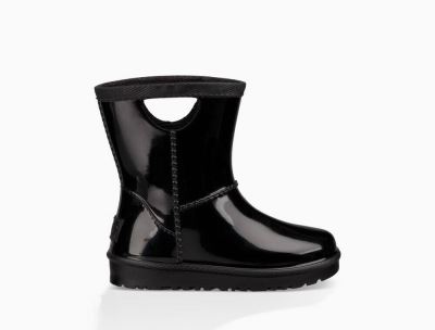 UGG Rahjee Rain Big Kids Boots Black - AU 123HI